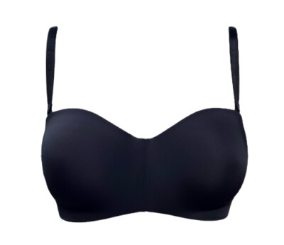 Triumph Bandeau Bra Body Makeup Magic Wire WDP 70C 70D 80A 80D Black NEW