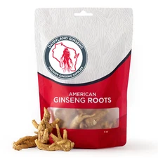 American Ginseng Roots  西洋参 (Non-GMO, All Natural). Wisconsin Ginseng Prongs