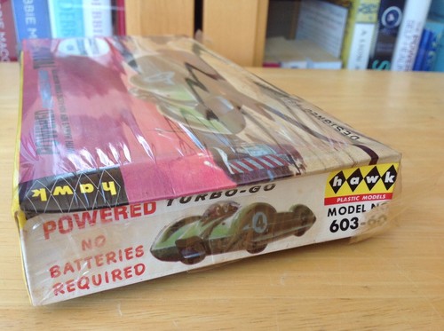 Hawk 1:32 Powered Bonneville Racer Turbo-Go Vintage Car Kit 603-60, Complete - Picture 3 of 3