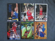 6 Tom Gugliotta Cards 1993-94 Finest 137 Ultra All-Rookie #2 With Michael Jordan