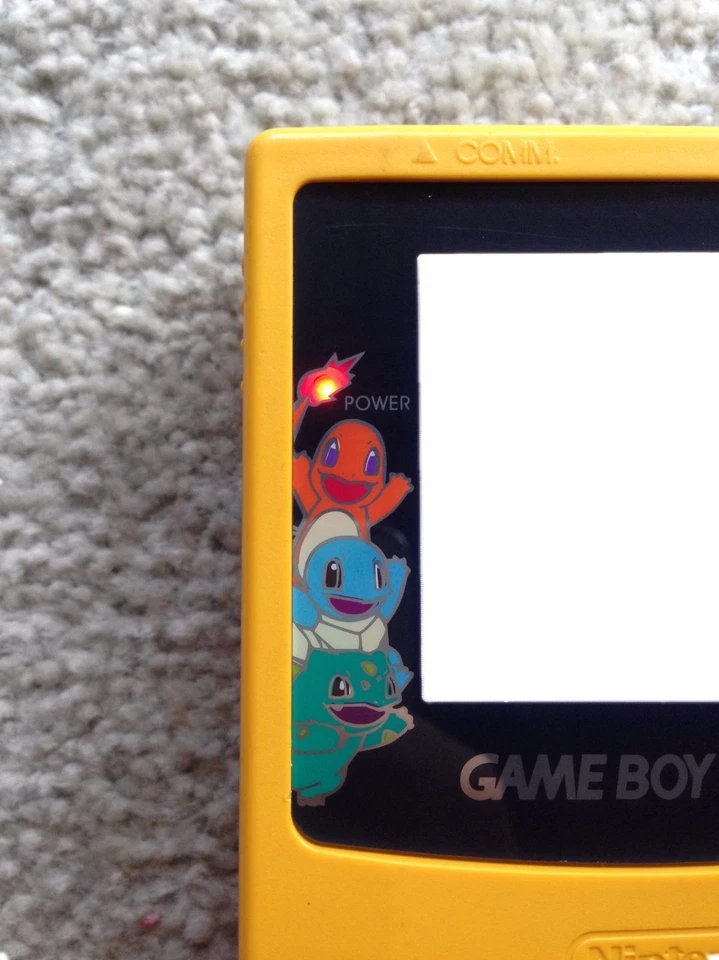 Replacement Pokemon Screen Lens NINTENDO Game Boy Colour GBC REAL GLASS - Image 4 of 4
