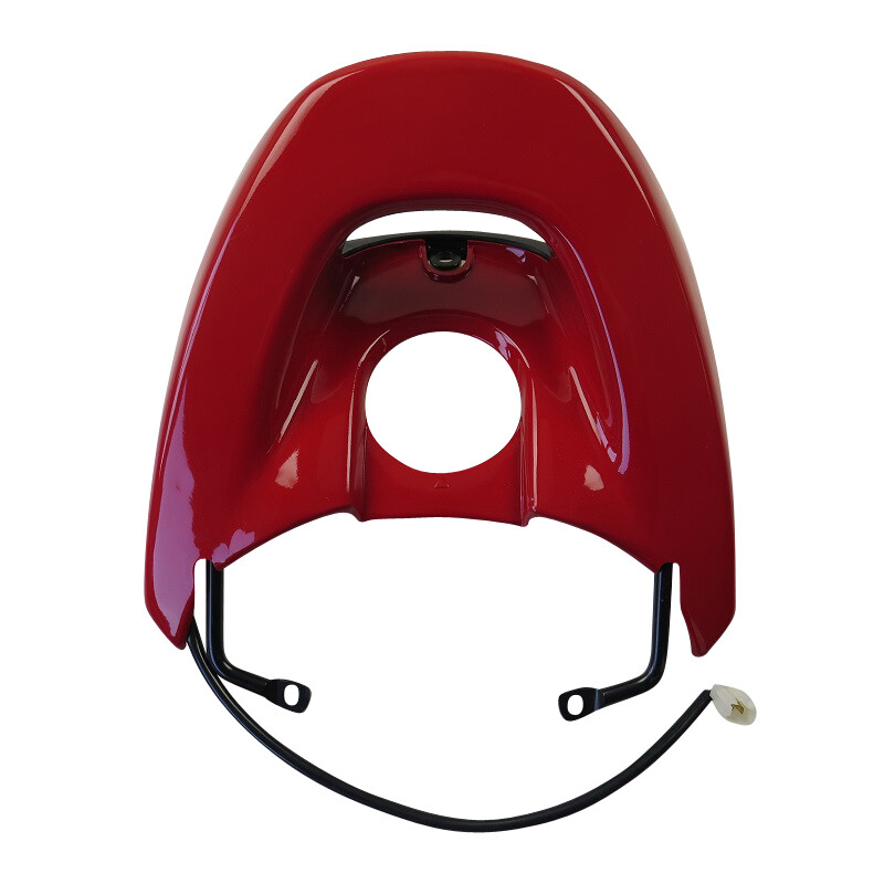 Gepäckträger Heckspoiler mit LED crystal rot Bremslicht Adly Silver Fox SF 50