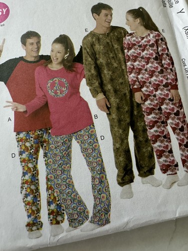 2010 McCall’s M6251 Sewing Pattern | Easy Sew Misses Men’s Teen Tops Pants UNCUT - Picture 2 of 6
