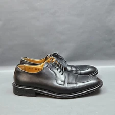 Magnanni Oxfords Mens Size 8.5 Black Leather Blucher Derby Split Toe Dress Shoes
