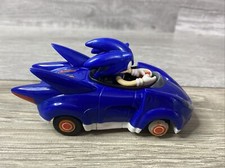 Sonic The Hedgehog Racing Pull Back Car Vehicle Toy NKOK SEGA 2019 Tested