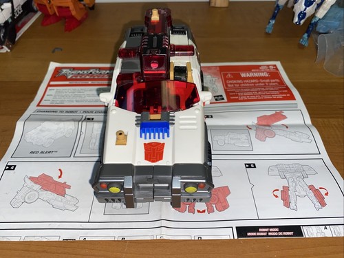 Transformers Armada Red Alert instruction manual projectile missile launcher 99% - Picture 12 of 13
