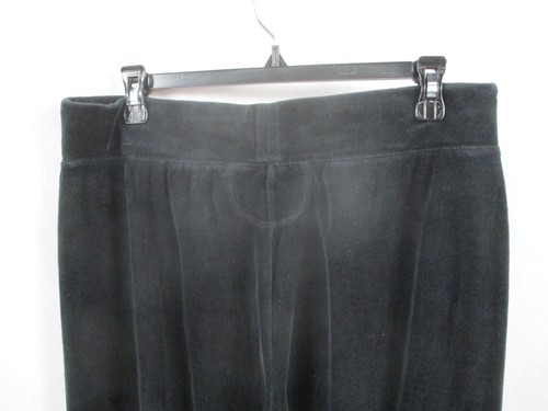 Jones New York Womens Sweatpants Large Black Drawstring Elastic Waist Cotton - Picture 5 of 10