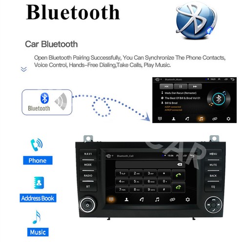 Fit For Mercedes Benz SLK300 2004-2010 7in Touch Screen Car MP5 Player WIFI SWC - Picture 9 of 23