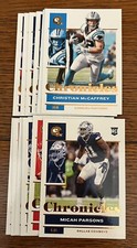 2021 Panini Chronicles Football Card GOLD Foil Vet and Rookies RC You Pick! READ
