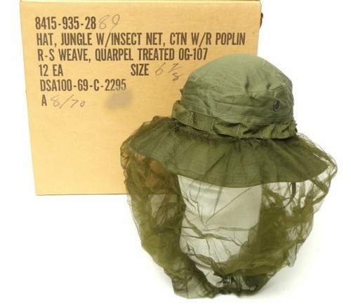 MILITARY VIETNAM BOONIE RIP-STOP JUNGLE 