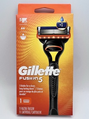 Gillette FUSION 5 Men's Razor 1 Handle + 1 Blade Refills