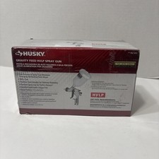 Husky Hvlp Gravity Feed Spray Gun 762051 New Sealed