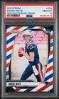 2024 Panini Prizm #329 Drake Maye Red/White/Blue Prizm PSA 10