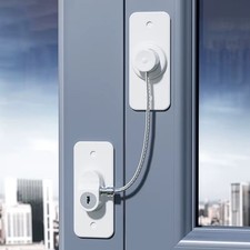 Refrigerator Freezer Door Lock – Strong Adhesive Child Safety with Keys