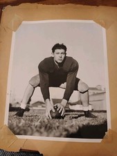 1940 USC TROJANS FOOTBALL TYPE 1 PHOTOS Lot Of 2 Pre War College Football 