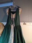 Renaissance Medieval Princes Queen Women Halloween Costume Size S to M