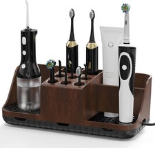 Bathroom Counter Organizer for Vanity  Sink Storage: Detachable Electric