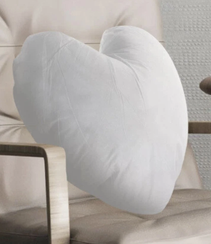 love Heart Shaped Hollow fibre Cushion, {20cm,30cm,40cm,45cm,50cm} 1,2 - Image 3 of 4