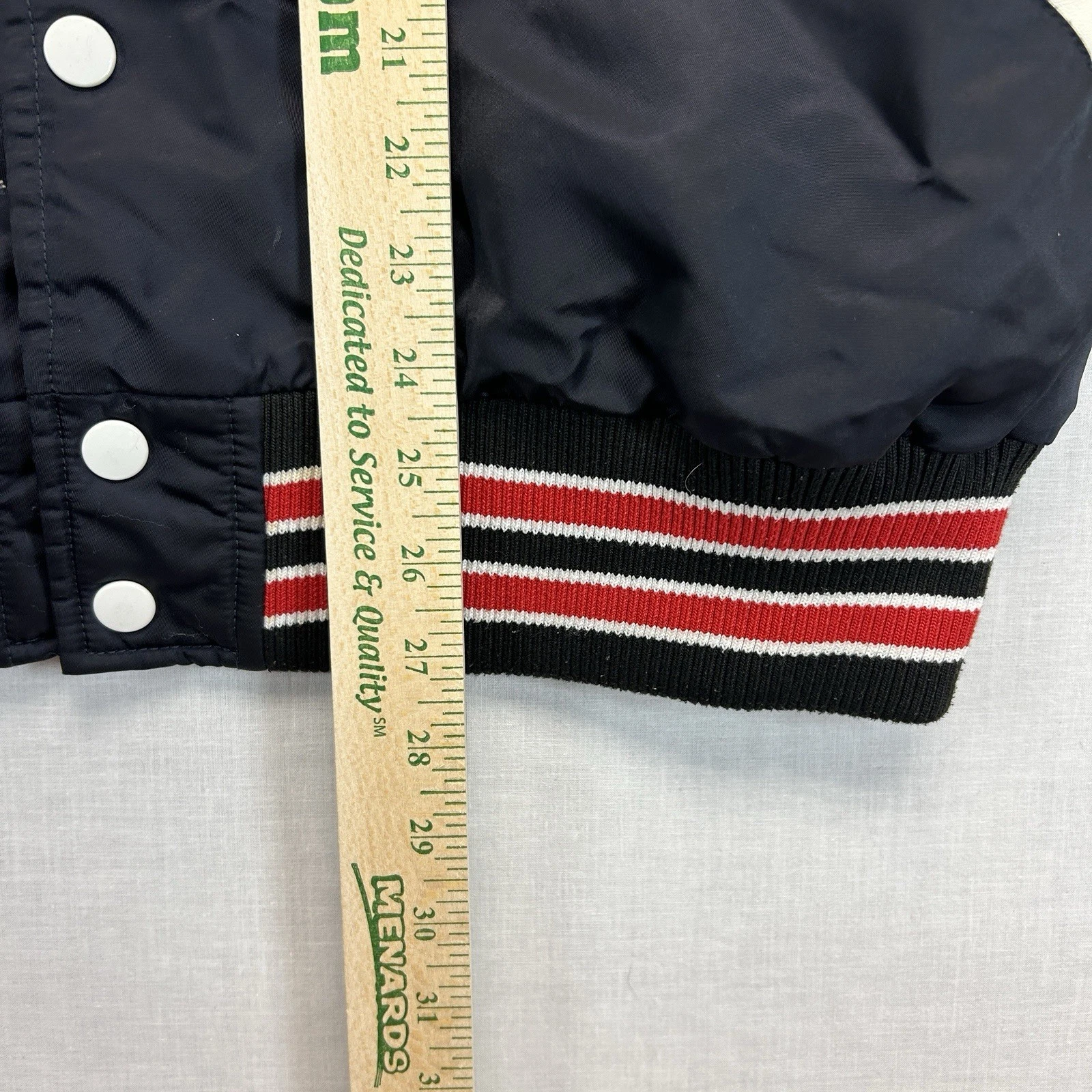 First Row Varsity Jacket Mens XXL You're Doing Great Graphic Letterman Bomber - product detail image 16