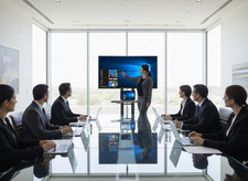 Dell 70" smart board Interactive whiteboard with mobile mount for classroom