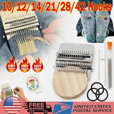 Knit Patch Darning Loom,Knitpatch Patchmaker 2.0 Kit,Loom Knitting Machine KU