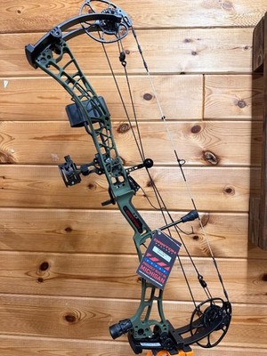 NEW Darton Archery TriTech 33 Bow OD GREEN Hunting  60-70lb RH Qad Drop Package