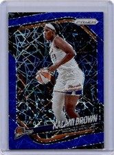 2025 Panini Prizm WNBA #55 Kalani Brown Blue Velocity Prizms