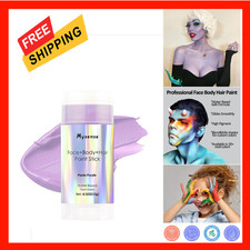 Pastel Purple Face Body Hair Paint Stick Water Based Washable Temporary