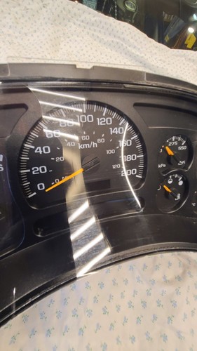 2003-2007 CHEVY SILVERADO GMC SIERRA INSTRUMENT CLUSTER 15105687 313KMS - Picture 5 of 8