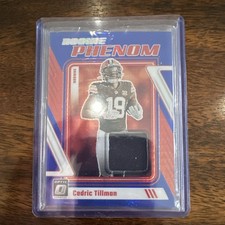 2023 Panini Donruss Optic Cedric Tillman RP-CTI Prizm Memorabilia Browns