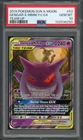 Pokemon PSA 10 Gem Mint Team Up Tag Team - Ultra Rare Gengar & Mimikyu GX 53/181