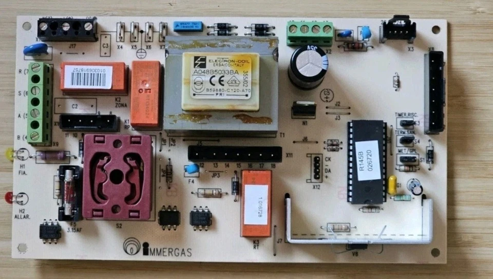 Scheda IMMERGAS 1016728 : A048B5033BA : CS0108B-LS Funzionante - Immagine 2 di 4