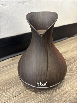 Viva Naturals Ultrasonic Essential Oil Diffuser Vivaroma 0918B 400ml Tank