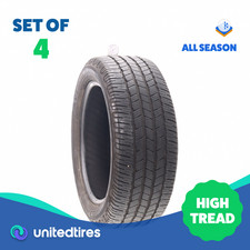 Set Of 4 Used 26550r20 Michelin Defender Ltx Ms 2 111h - 9-10.532 Set Of 4 Used 26550r20 Michelin Defender Ltx Ms 2 111h - 9-10.532