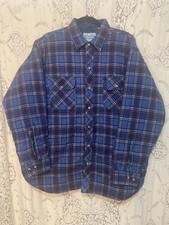 Outdoor Exchange: vintage lined plaid flannel jacket