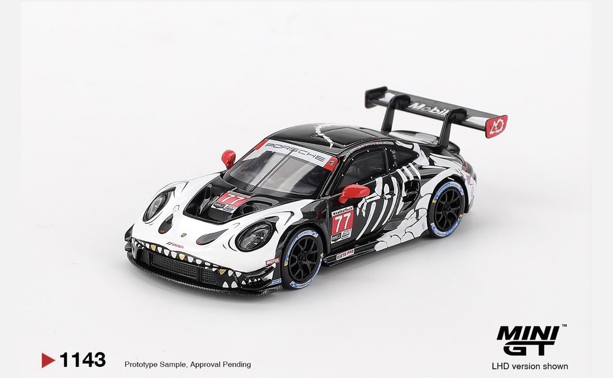Presale- Mini GT Porsche 911 GT3-R AO Racing Rexy 2025 Petit Le