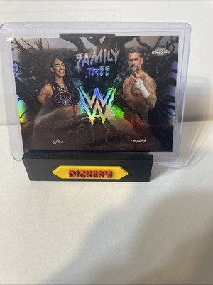 2026 Topps Chrome AJ Lee CM Punk Family Tree