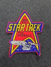 Star Trek Data East Pinball Machine Original Promo Patch - Rare Z3