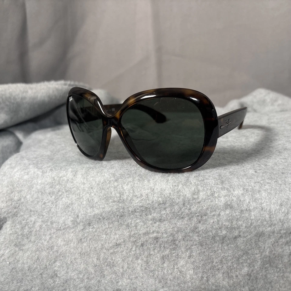 Gafas de sol Ray-Ban para mujer Jackie Ohh II caparazón de tortuga marrón negro RB-4098 Italia Foto 2 de 4