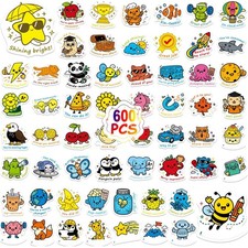 600 PCS Teacher Motivational Stickers for Students Classroom Homeschool  Reward