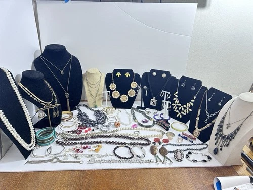 Estate Lot Of Vintage Costume Jewelry