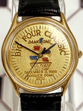 Orologio da basket classico vintage 1988 Josten's Swiss NCAA Big Four Notre Dame