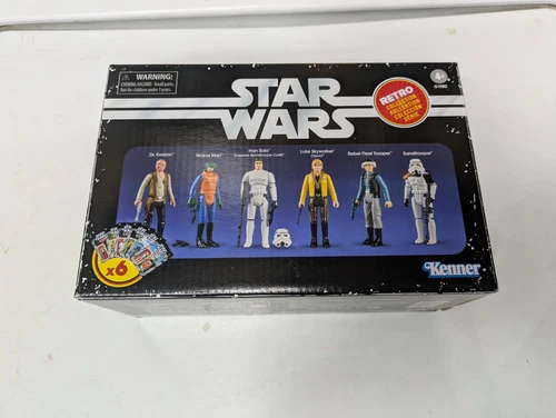 Star Wars Retro Collection Kenner A New Hope Collectible 6 Pack Figures