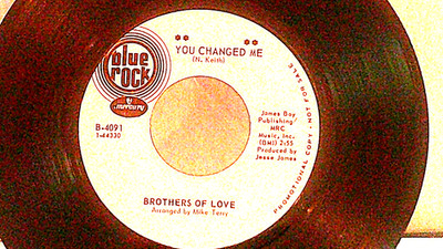Brothers Of Love,Blue Rock 4091''You Changed Me''US,7''45,,1969 PROMO,funk, Mint