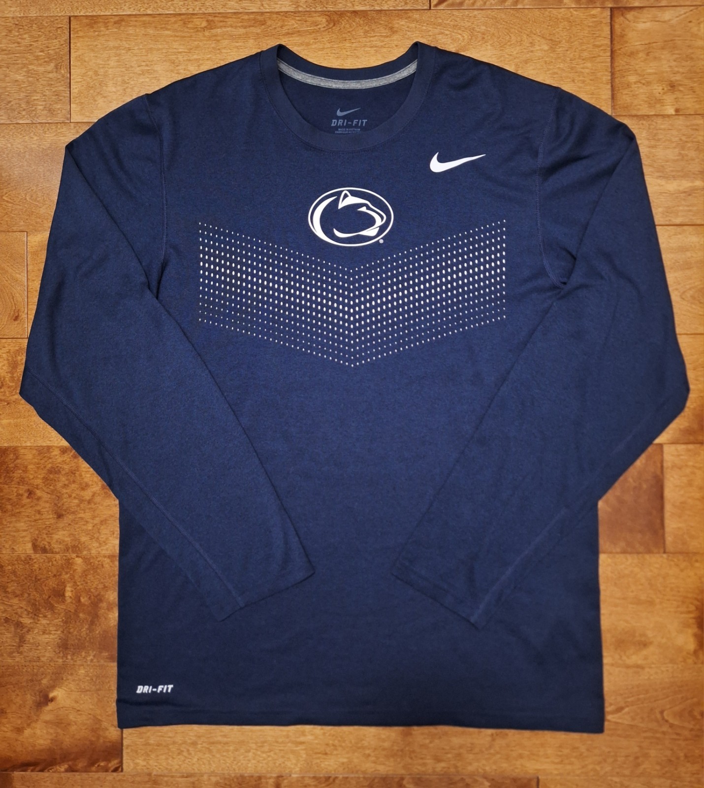Nike Dri-Fit Penn State Nittany Lions Men's Long-Sleeve Pullover M Sports EUC
