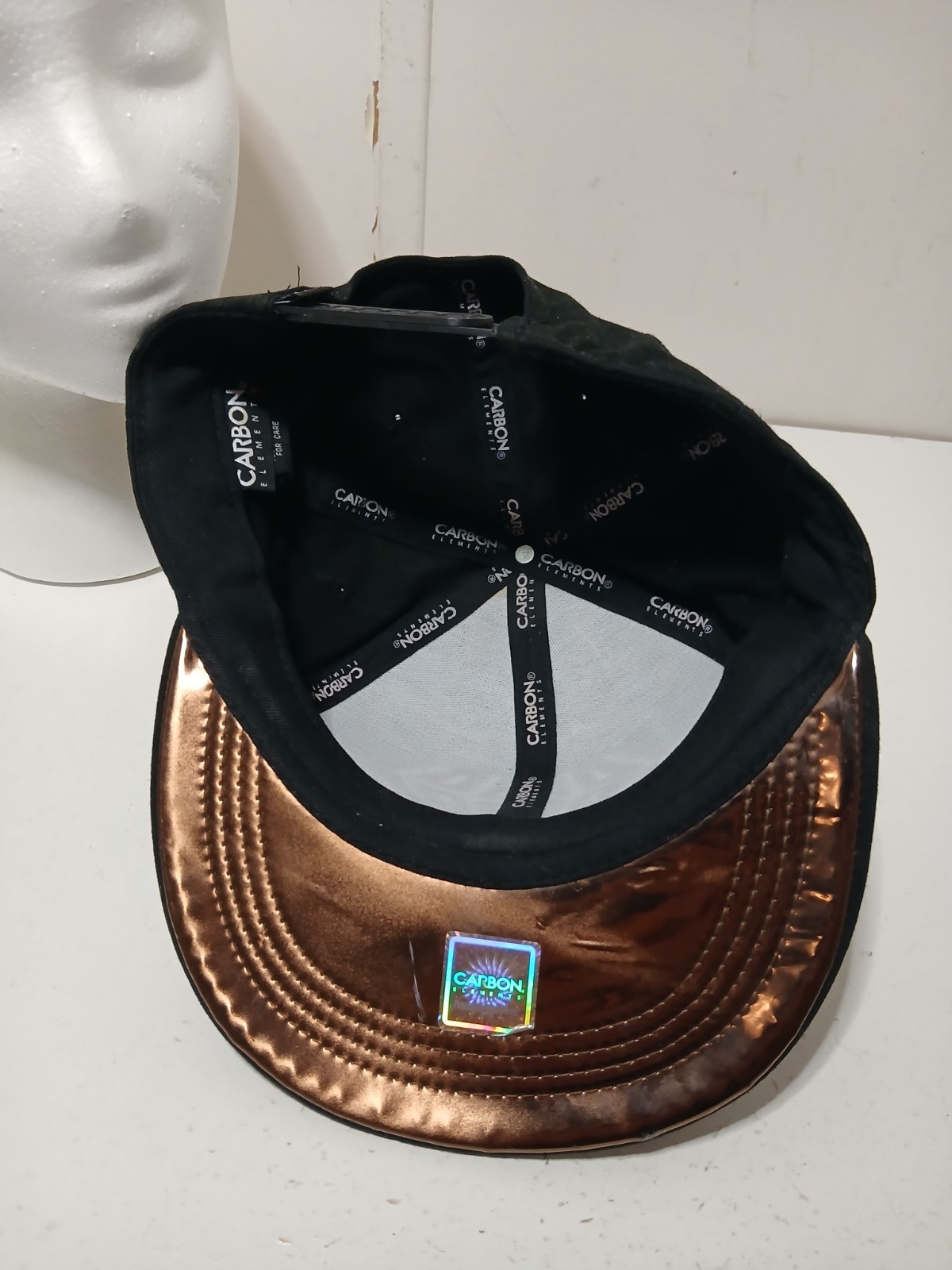 Carbon Elements Diamond Embroidered Snapback Cap … - image 6