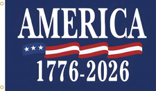 250 Years America Flag 3X5 Ft,Usa 250Th Anniversary Patriotic Banner, 1776-2026