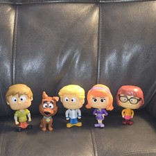 Scooby Doo Toys McDonalds Happy Meal 2021 Set Bobblehead Action Figure Toy Lot 5