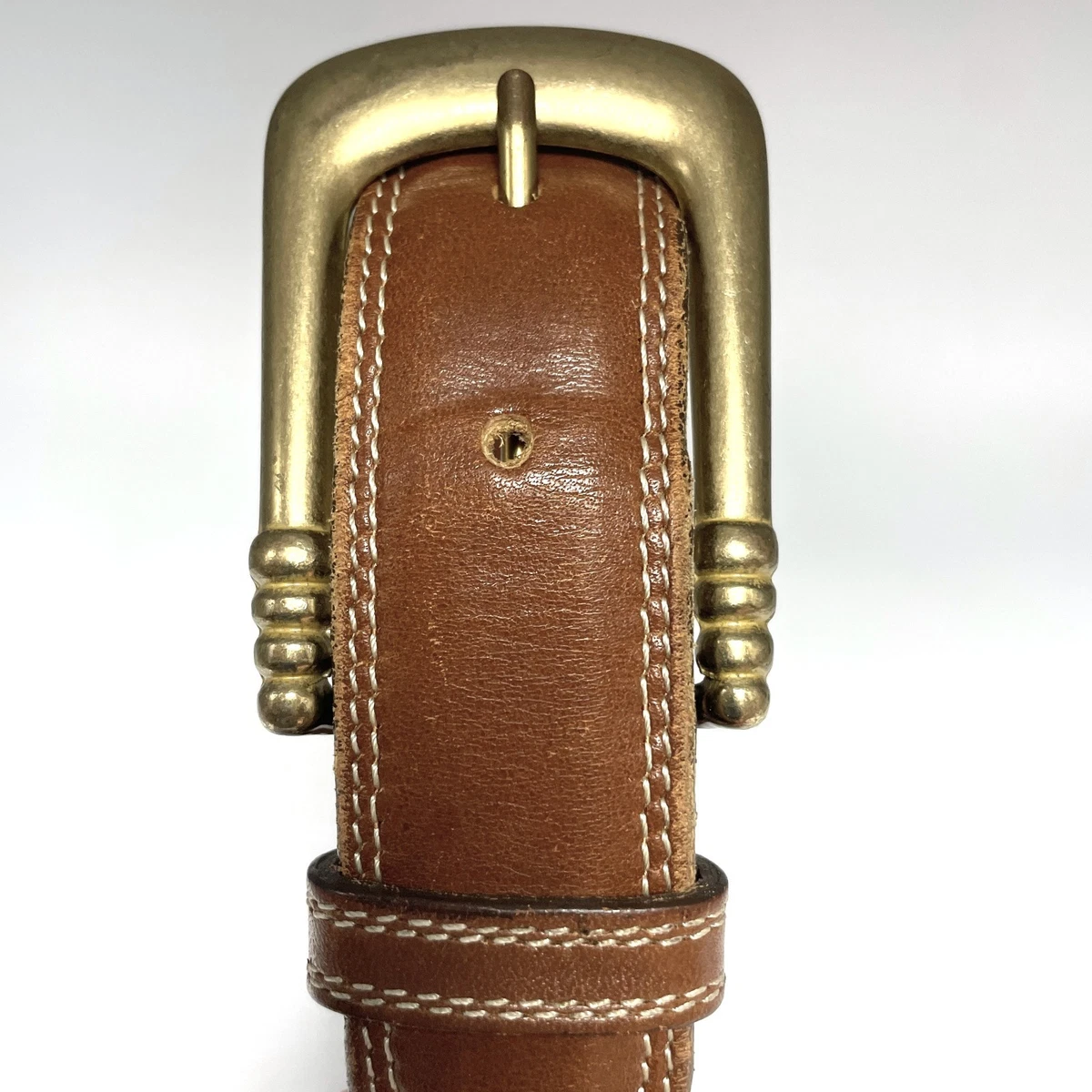 NWT COACH Women’s Belt Brown Logo Size Small Coach Size M Brown Belts for Women for sale | eBay main image 2