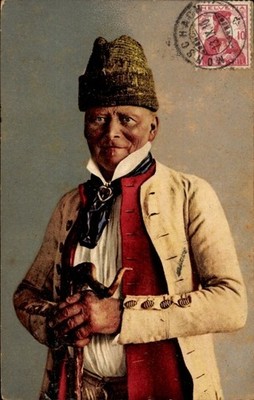 Ak Kanton Zürich, Bauer aus dem Wehntal, Bauerntracht - 4919833